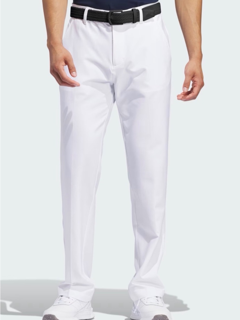 Adidas Men's White Performance Golf Pants Regular Fit, 40X30, NWT